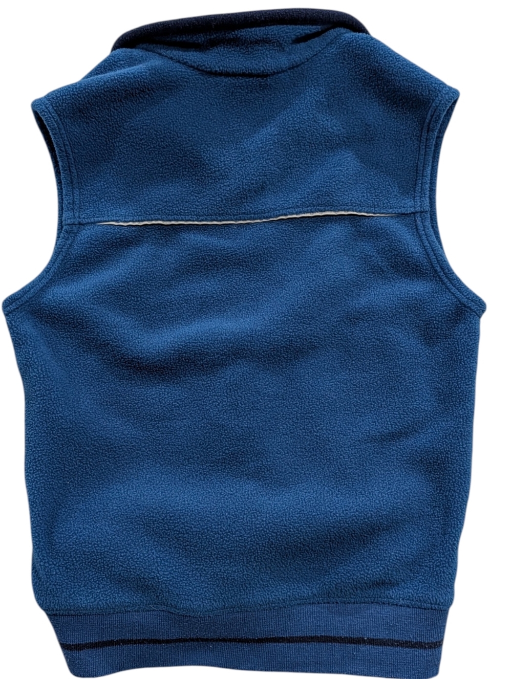 Patagonia Kids Synchilla Fleece Vest Blue Size Large L 12 - Picture 3 of 6